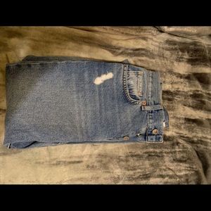 Forever 21 ripped denim jeans